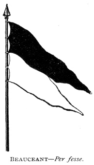 Beauséant banner historical