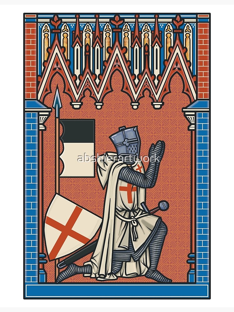 Medieval manuscript Templar