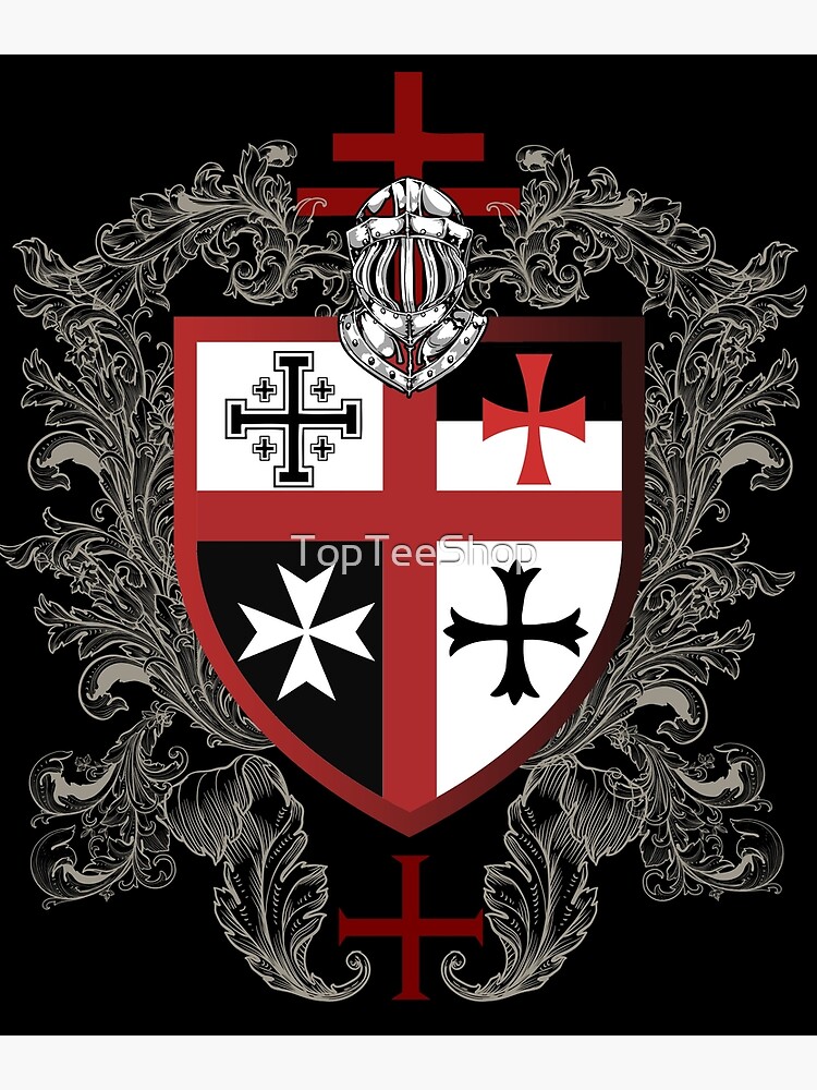 Templar cross emblem