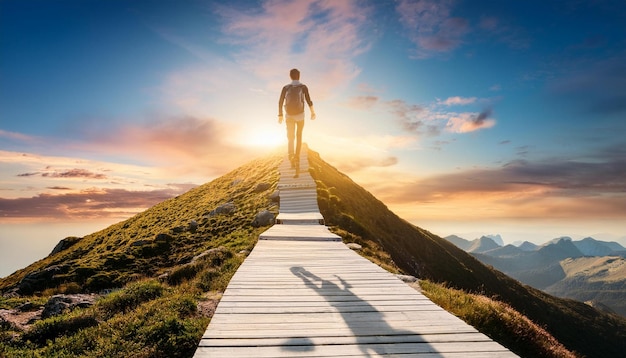 Symbolic journey path