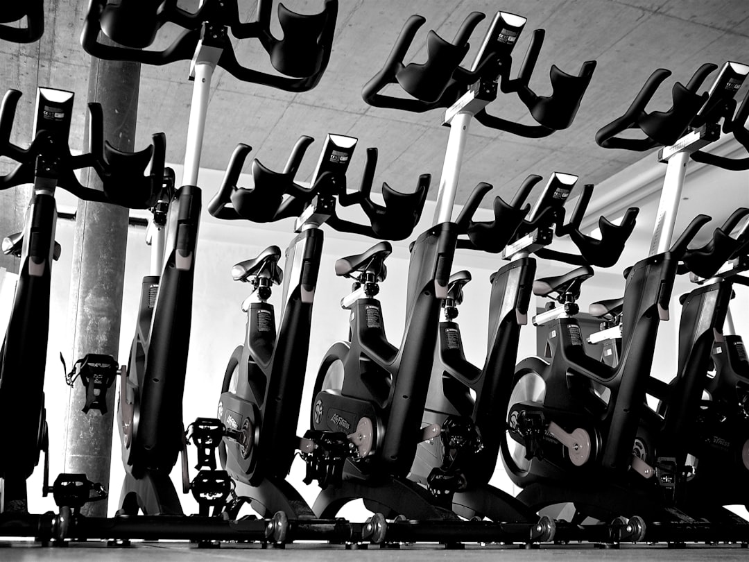 Team meeting in coordinated uniforms