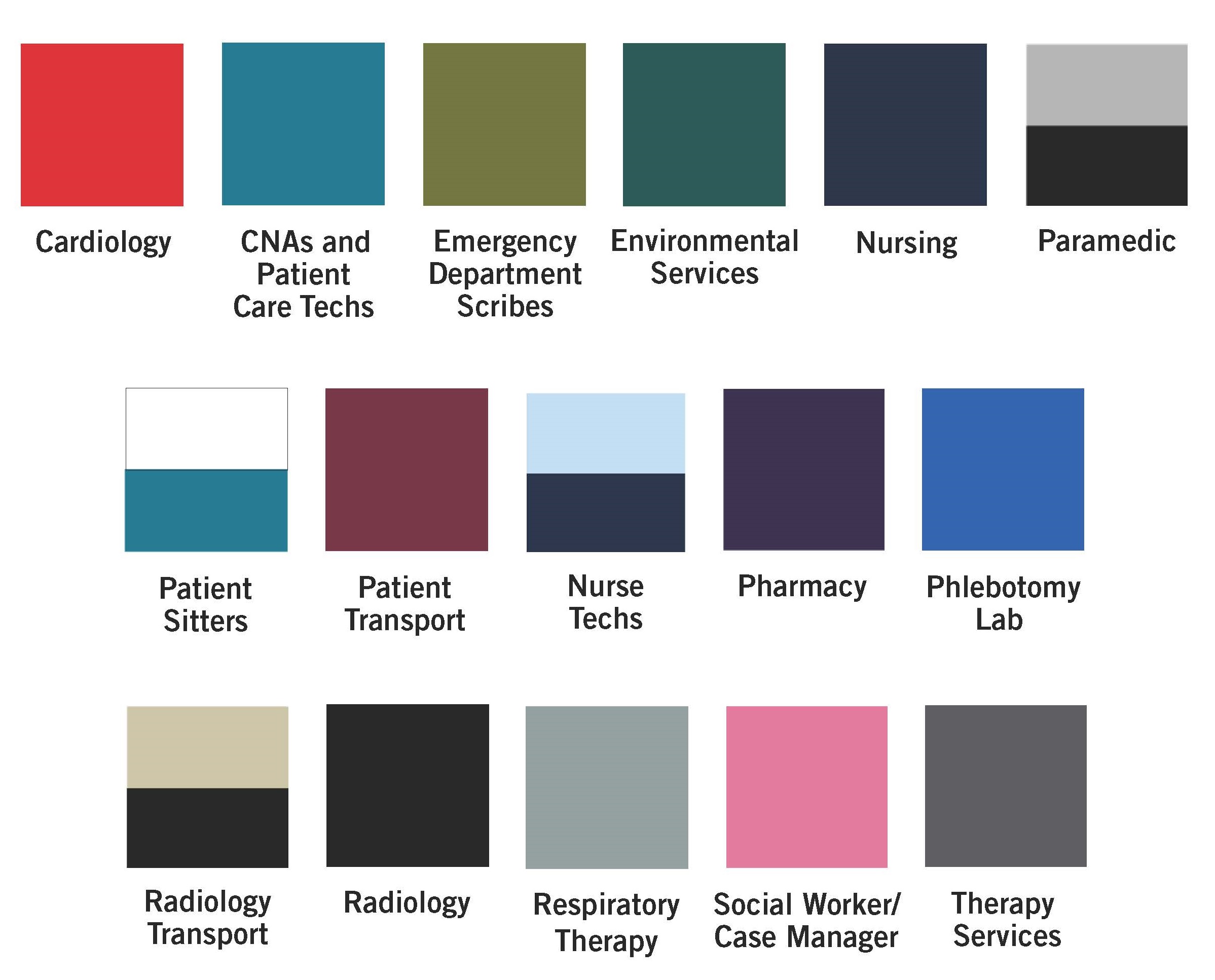 Healthcare team uniform