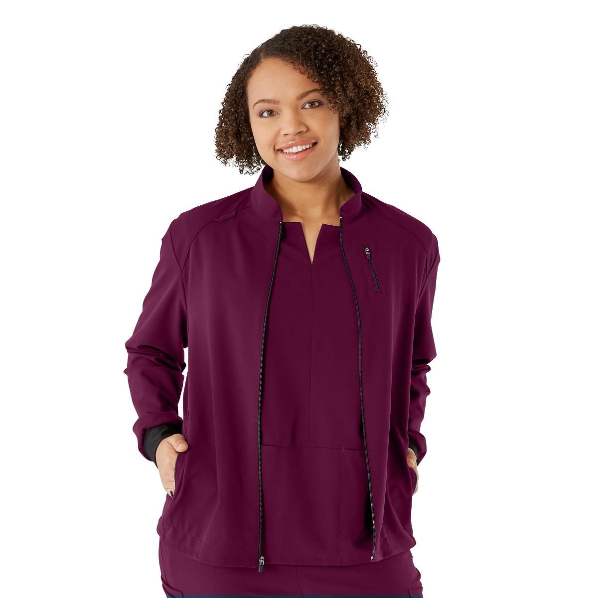 Healthcare professional in comfortable scrubs