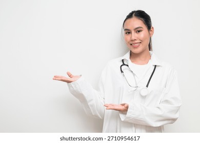 Healthcare professional in clean uniform